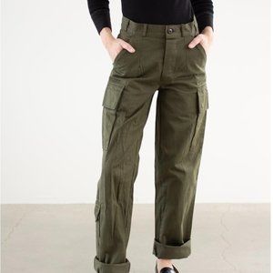 Vintage Army High Waist Pants